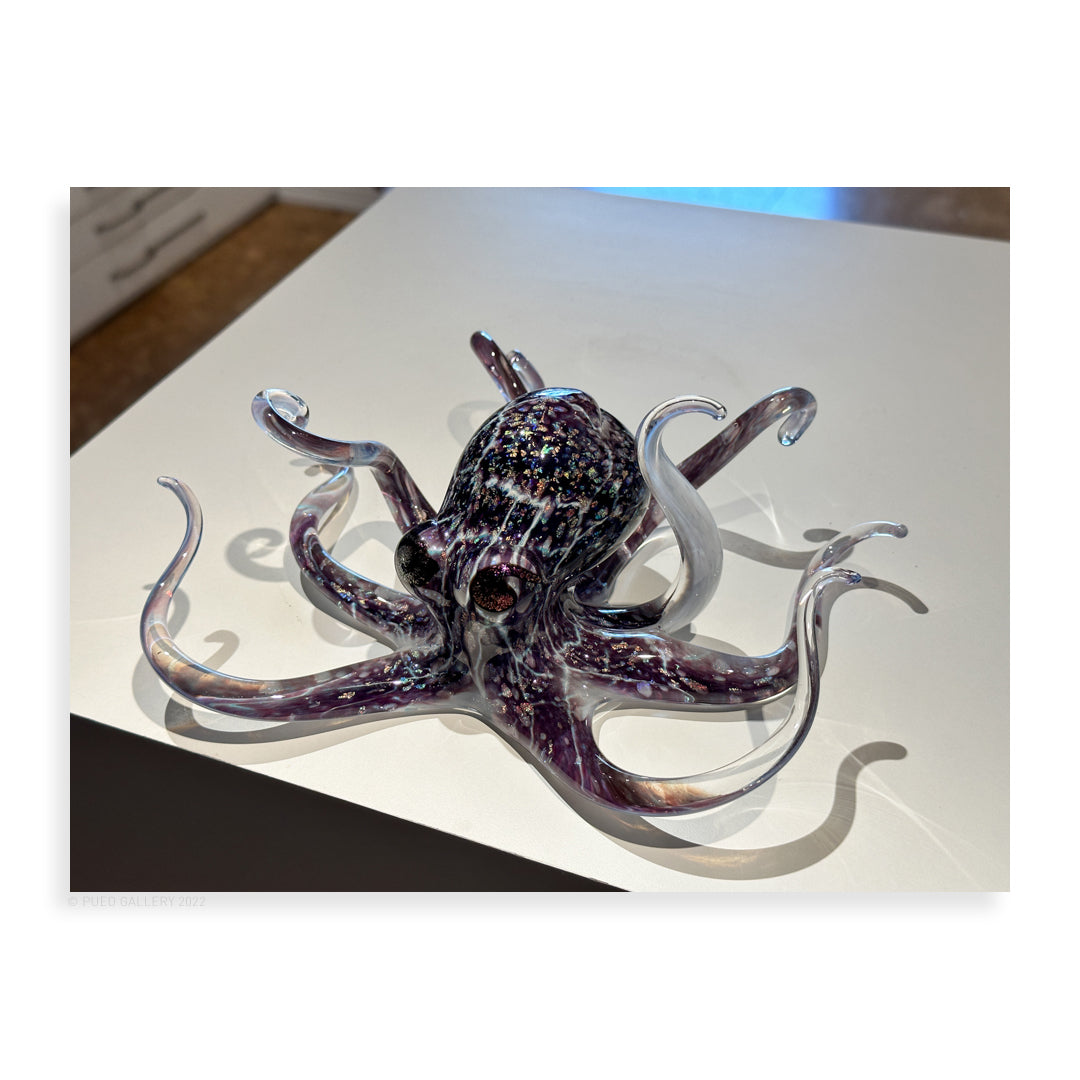 Purple Crackle Octopus - Pueo Gallery