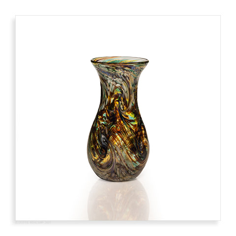 Small Earth Straight Vase - Pueo Gallery