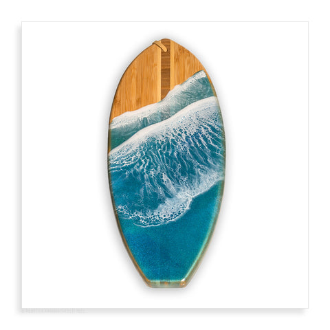 Small Bamboo Surfboard - Pueo Gallery