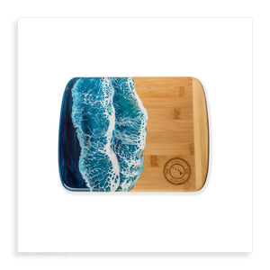 Cheese Board with Hawaii Stamp - Pueo Gallery